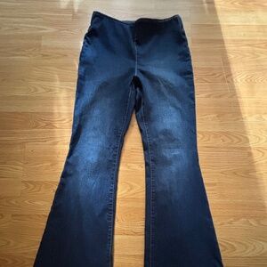 INC Pull On Flare Jeans Size 8